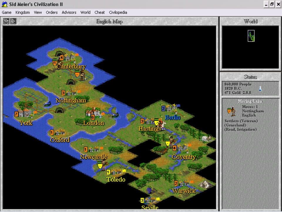 Sid Meier's Civilization II Hero