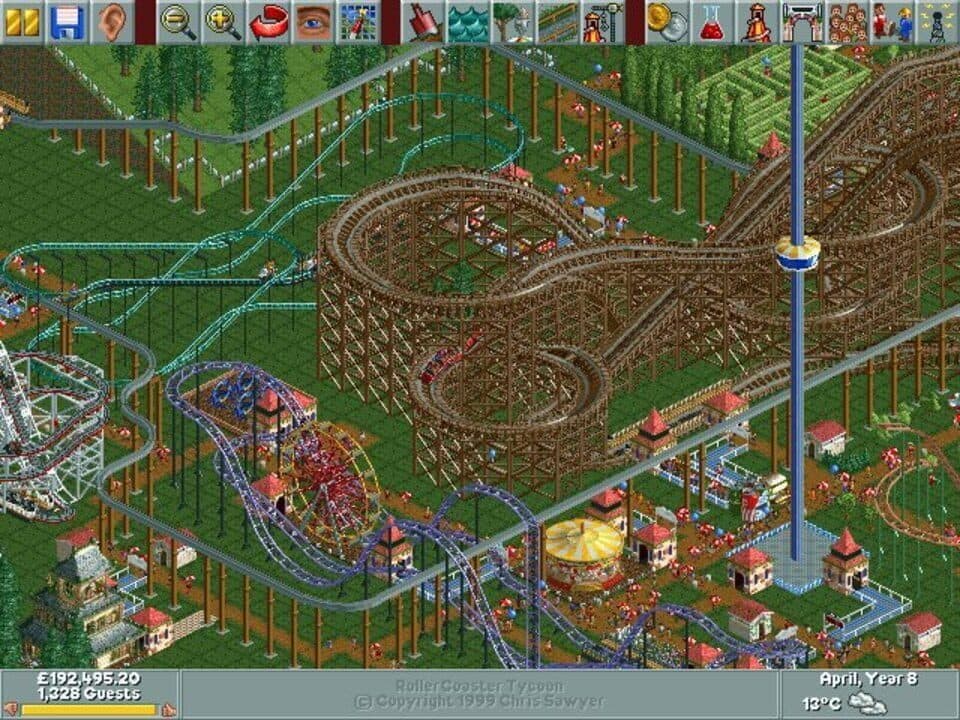 RollerCoaster Tycoon Hero
