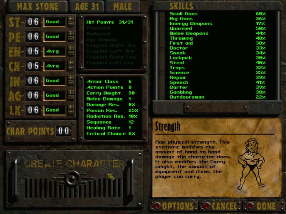 Fallout: A Post Nuclear Role Playing Game Hero