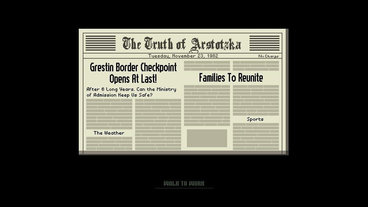 Papers, Please Hero