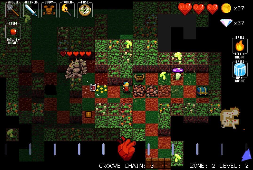 Crypt of the NecroDancer Hero